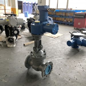 礦用電動閥門MKZ941H-40 DN150防爆（礦山、冶