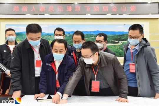 金源煤矿开展顶板事故专项应急演练