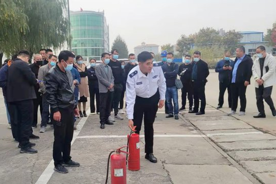 义桥煤矿开展消防安全知识专题培训
