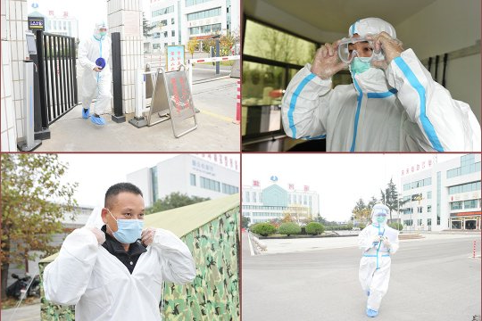 运河煤矿开展疫情防控实战应急演练