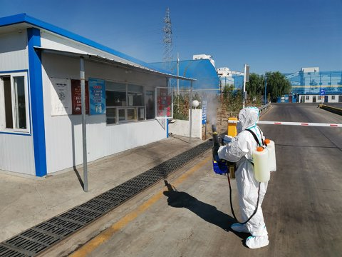 朱家峁煤矿全力以赴打好岁末年初疫情防控攻坚战