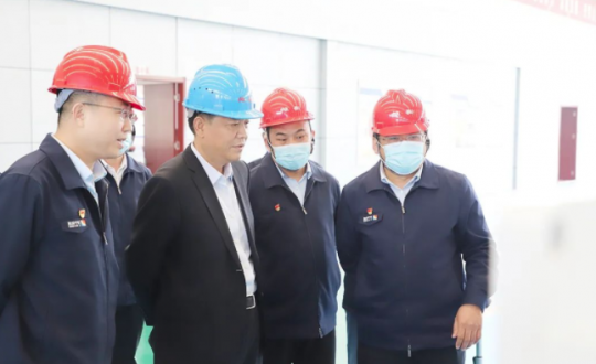 张广宇到海纳科技检查指导工作