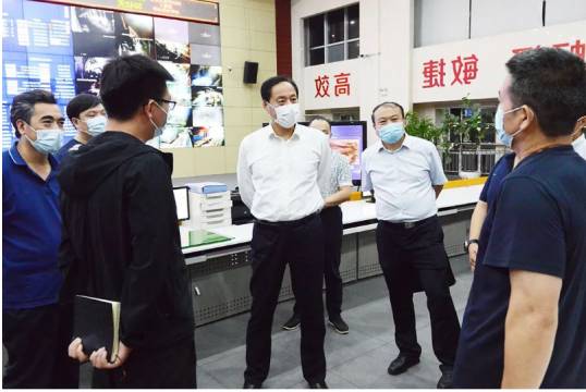 刘东波到安居煤矿督导检查安全生产工作