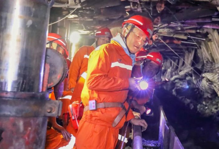 王崇景到金桥煤矿督导检查安全生产工作